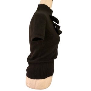 Pull Femme Elena Solano Noir - Taille 1X (Plus Size) - Col V - Neuf Avec étiquettes